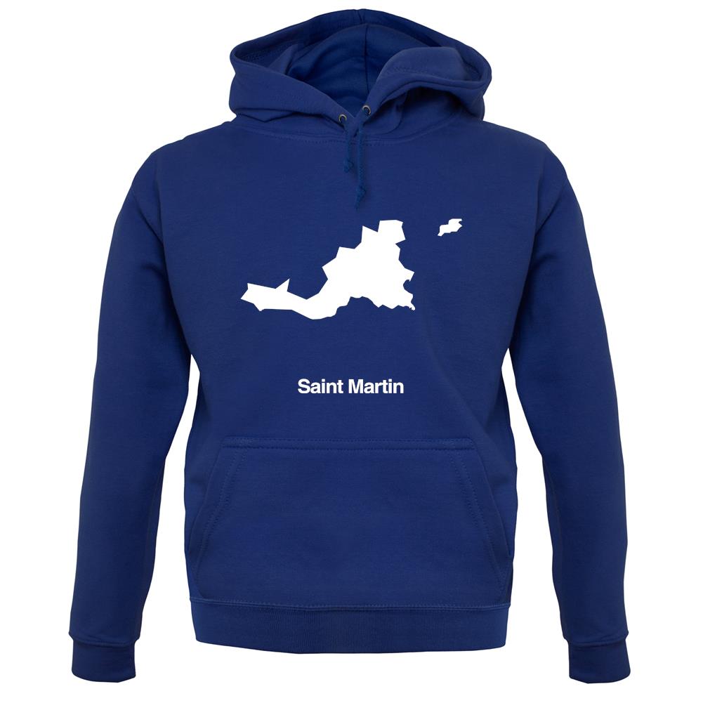 Saint Martin Silhouette unisex hoodie Saint Martin Silhouette unisex hoodie