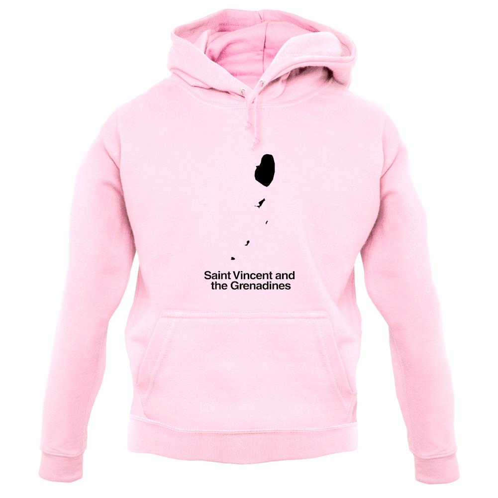 Saint Vincent And The Grenadines Silhouette unisex hoodie Saint Vincent And The Grenadines Silhouette unisex hoodie