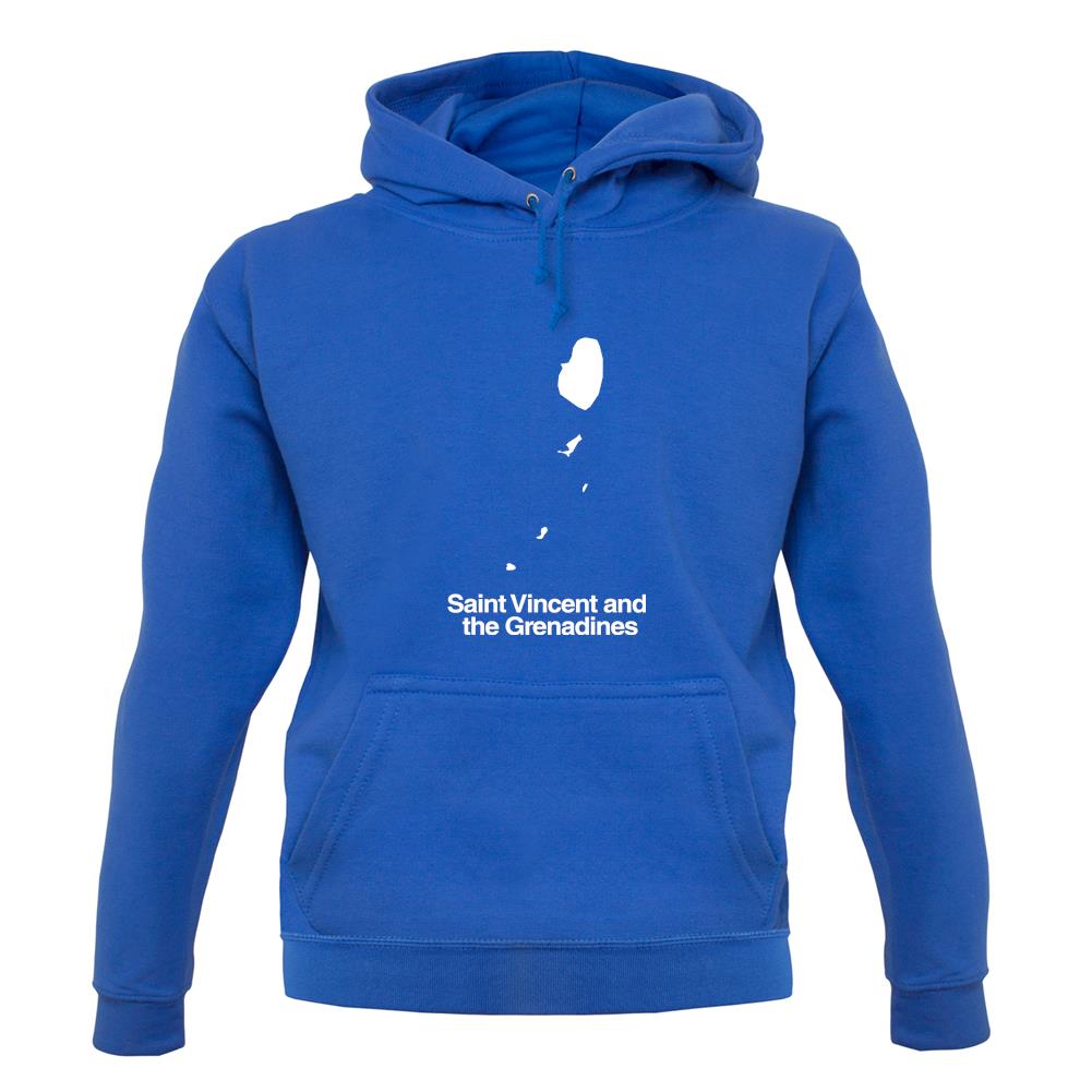 Saint Vincent And The Grenadines Silhouette unisex hoodie Saint Vincent And The Grenadines Silhouette unisex hoodie