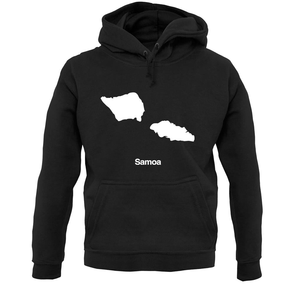 Samoa Silhouette Unisex Hoodie