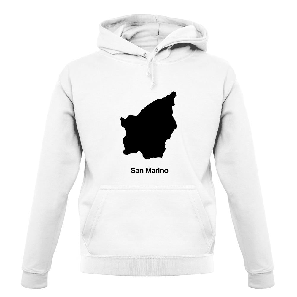 San Marino Silhouette unisex hoodie San Marino Silhouette unisex hoodie