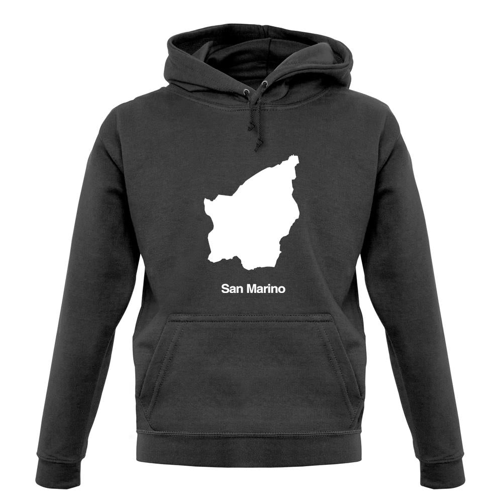 San Marino Silhouette unisex hoodie San Marino Silhouette unisex hoodie