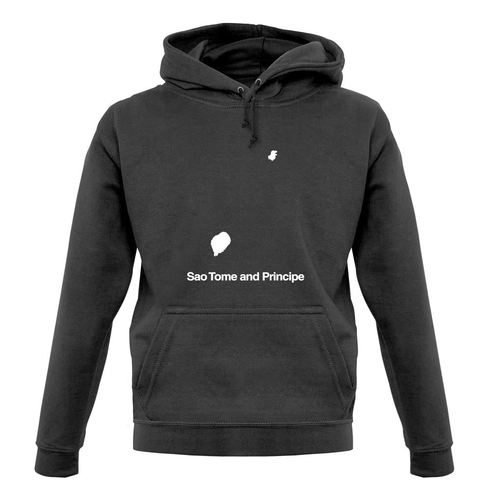 Sao Tome And Principe Silhouette unisex hoodie Sao Tome And Principe Silhouette unisex hoodie