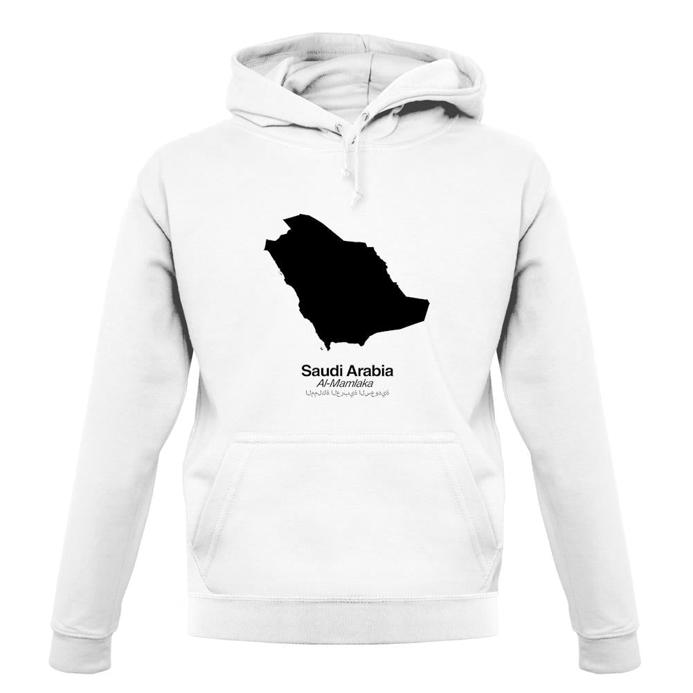 Saudi Arabia Silhouette unisex hoodie Saudi Arabia Silhouette unisex hoodie