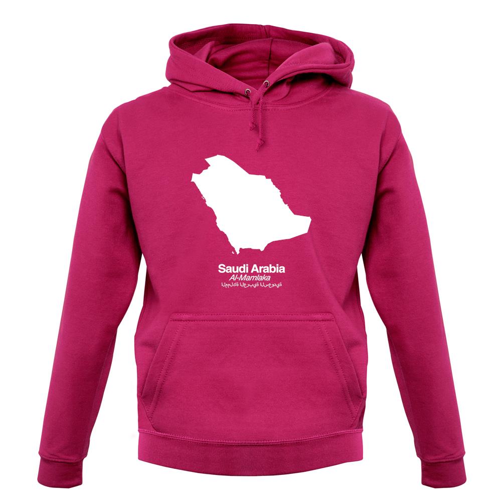 Saudi Arabia Silhouette unisex hoodie Saudi Arabia Silhouette unisex hoodie