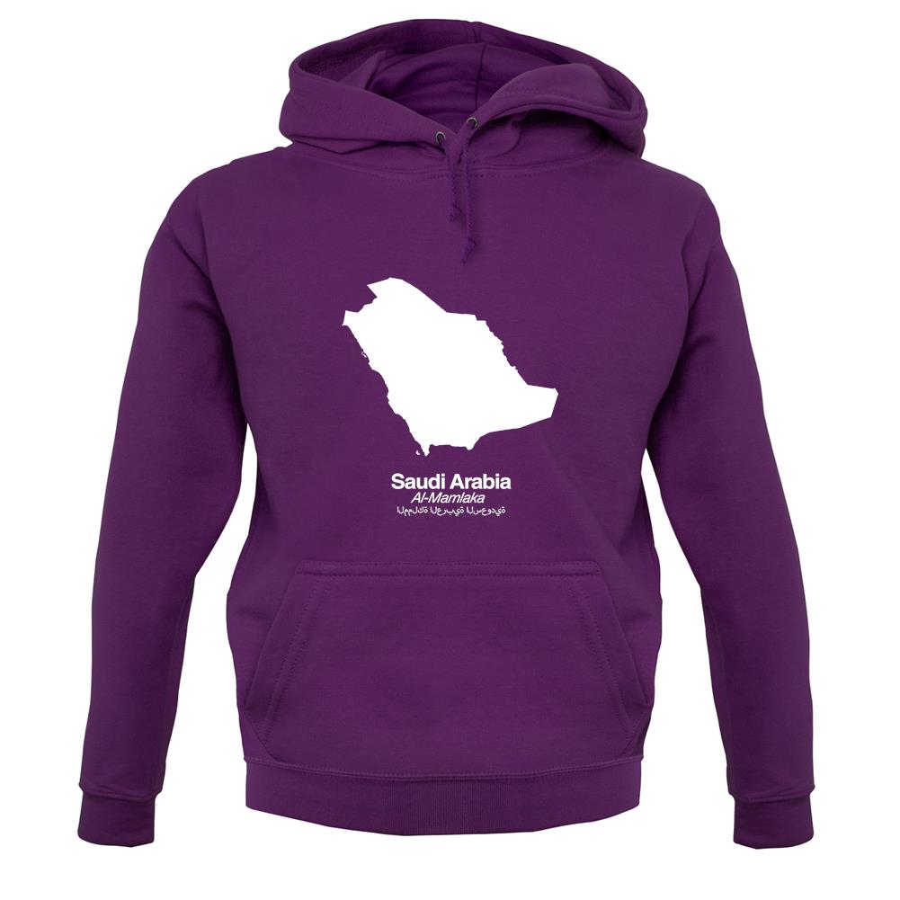 Saudi Arabia Silhouette unisex hoodie Saudi Arabia Silhouette unisex hoodie