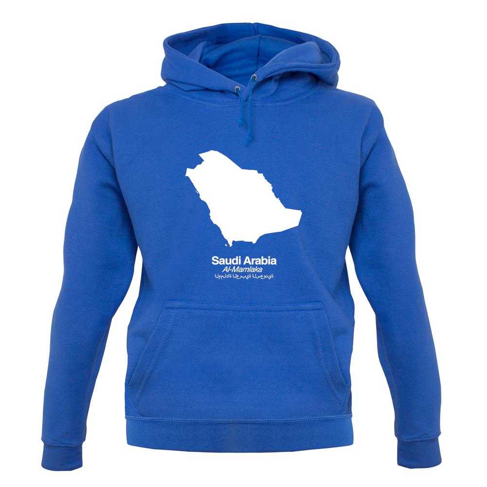 Saudi Arabia Silhouette unisex hoodie Saudi Arabia Silhouette unisex hoodie