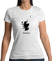 Scotland Silhouette Womens T-Shirt Scotland Silhouette Womens T-Shirt