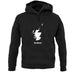 Scotland Silhouette unisex hoodie Scotland Silhouette unisex hoodie