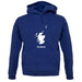 Scotland Silhouette unisex hoodie Scotland Silhouette unisex hoodie
