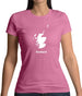 Scotland Silhouette Womens T-Shirt Scotland Silhouette Womens T-Shirt