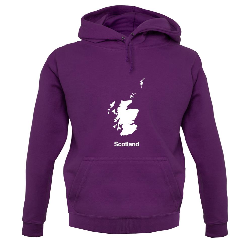 Scotland Silhouette unisex hoodie Scotland Silhouette unisex hoodie