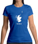 Scotland Silhouette Womens T-Shirt Scotland Silhouette Womens T-Shirt