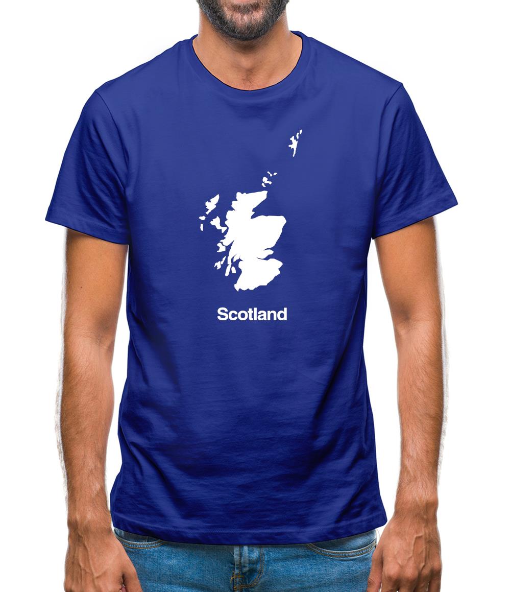 Scotland Silhouette Mens T-Shirt Scotland Silhouette Mens T-Shirt
