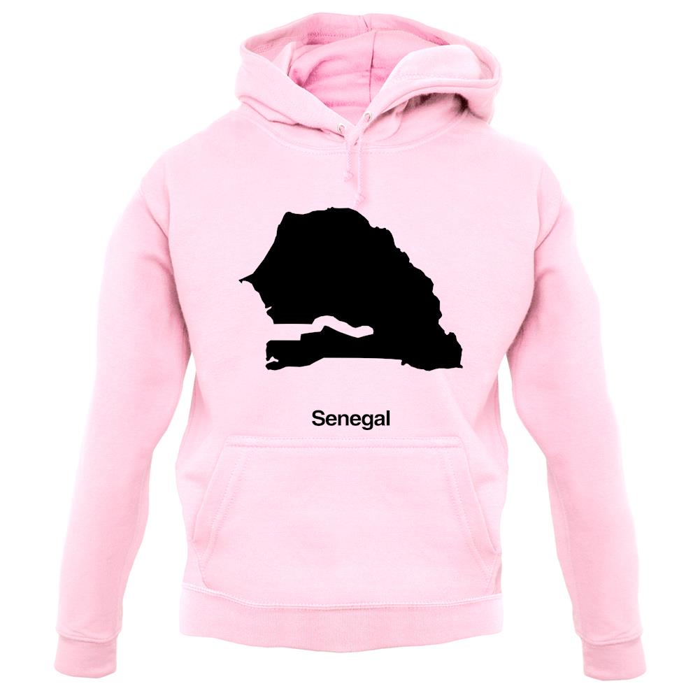 Senegal Silhouette unisex hoodie Senegal Silhouette unisex hoodie