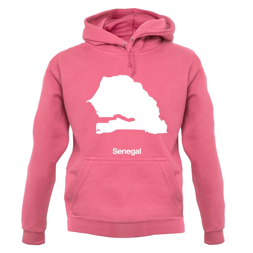 Senegal Silhouette unisex hoodie Senegal Silhouette unisex hoodie