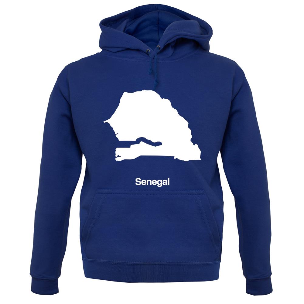 Senegal Silhouette unisex hoodie Senegal Silhouette unisex hoodie