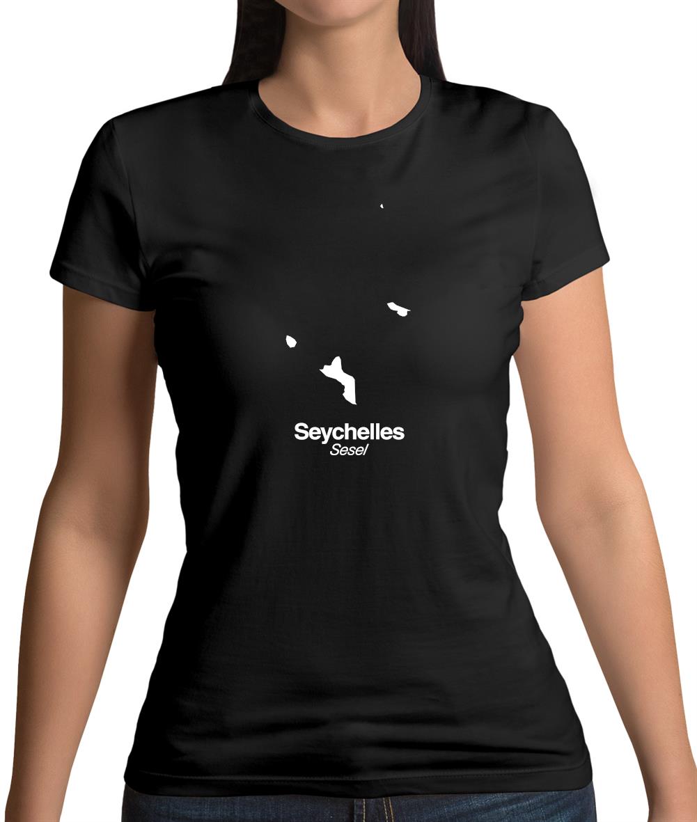 Seychelles Silhouette Womens T-Shirt Seychelles Silhouette Womens T-Shirt
