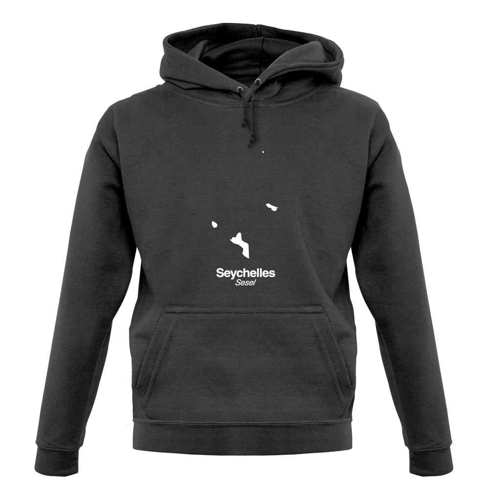 Seychelles Silhouette unisex hoodie Seychelles Silhouette unisex hoodie