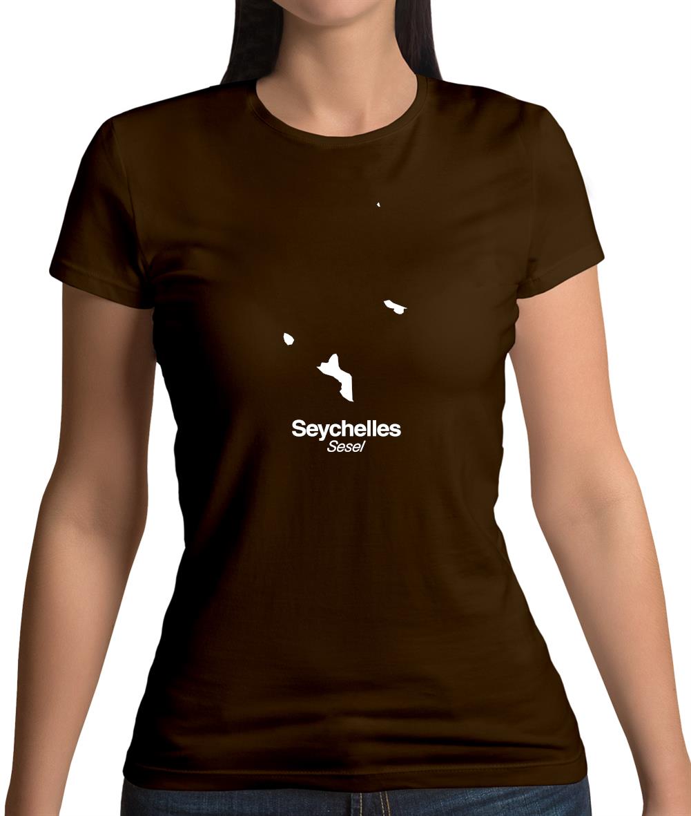 Seychelles Silhouette Womens T-Shirt Seychelles Silhouette Womens T-Shirt