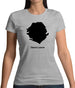 Sierra Leone Silhouette Womens T-Shirt Sierra Leone Silhouette Womens T-Shirt