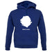 Sierra Leone Silhouette unisex hoodie Sierra Leone Silhouette unisex hoodie