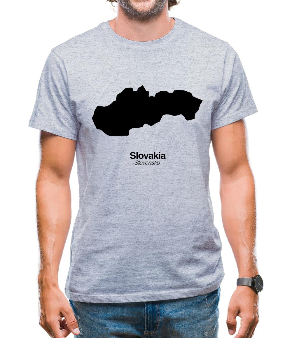 Slovakia Silhouette Mens T-Shirt Slovakia Silhouette Mens T-Shirt