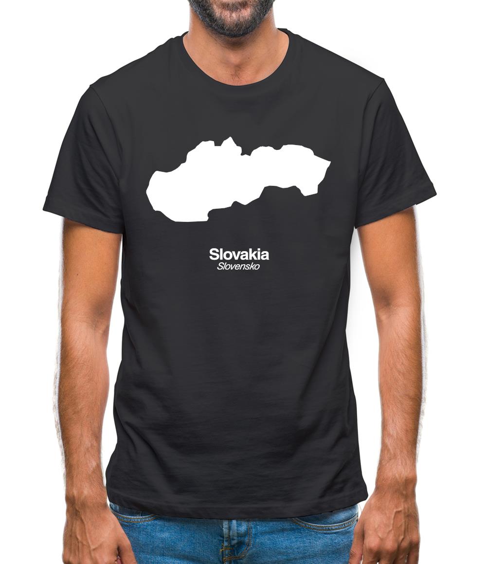 Slovakia Silhouette Mens T-Shirt Slovakia Silhouette Mens T-Shirt
