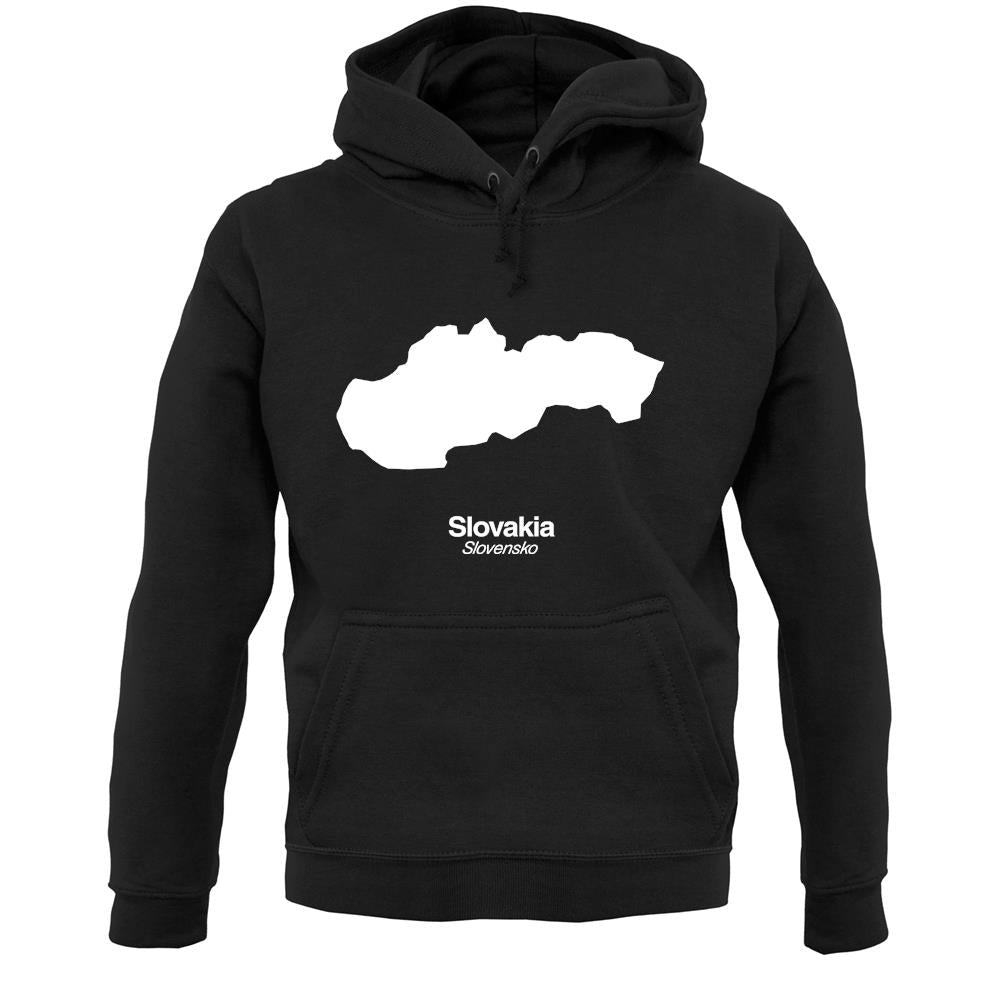 Slovakia Silhouette Unisex Hoodie