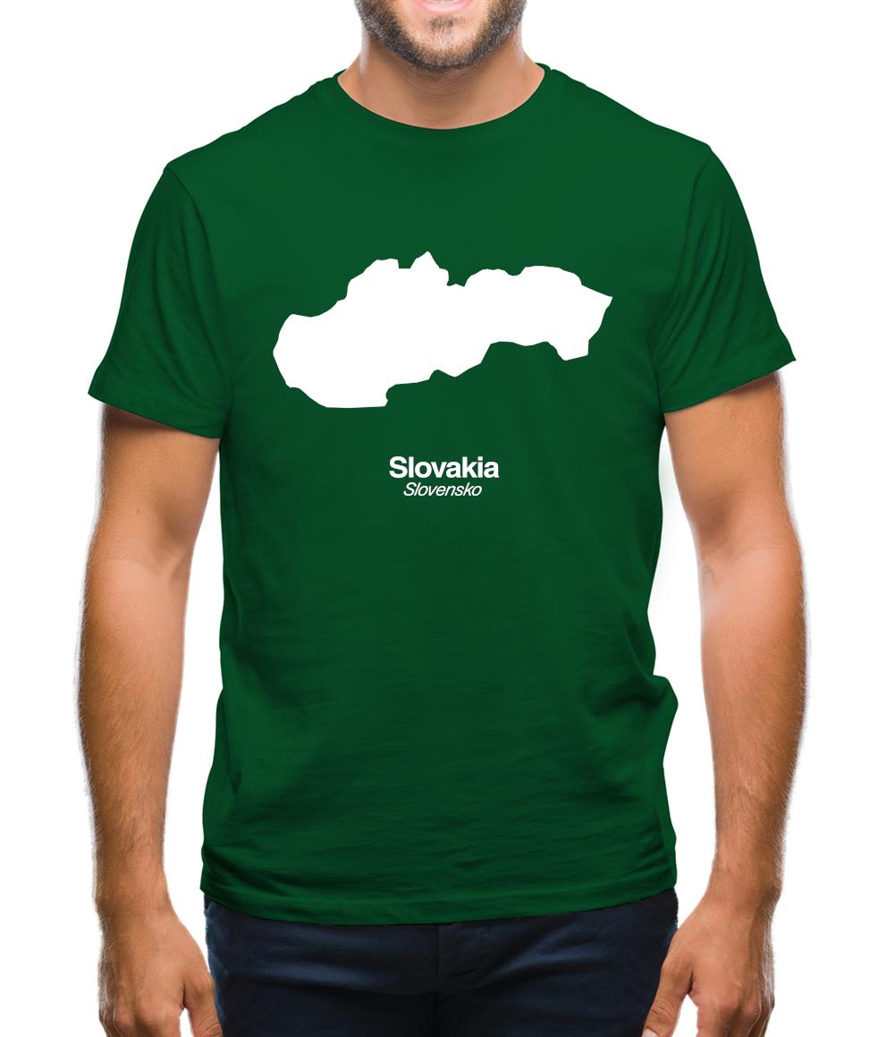 Slovakia Silhouette Mens T-Shirt Slovakia Silhouette Mens T-Shirt