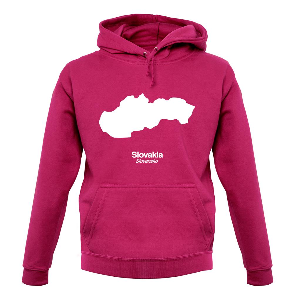 Slovakia Silhouette unisex hoodie Slovakia Silhouette unisex hoodie