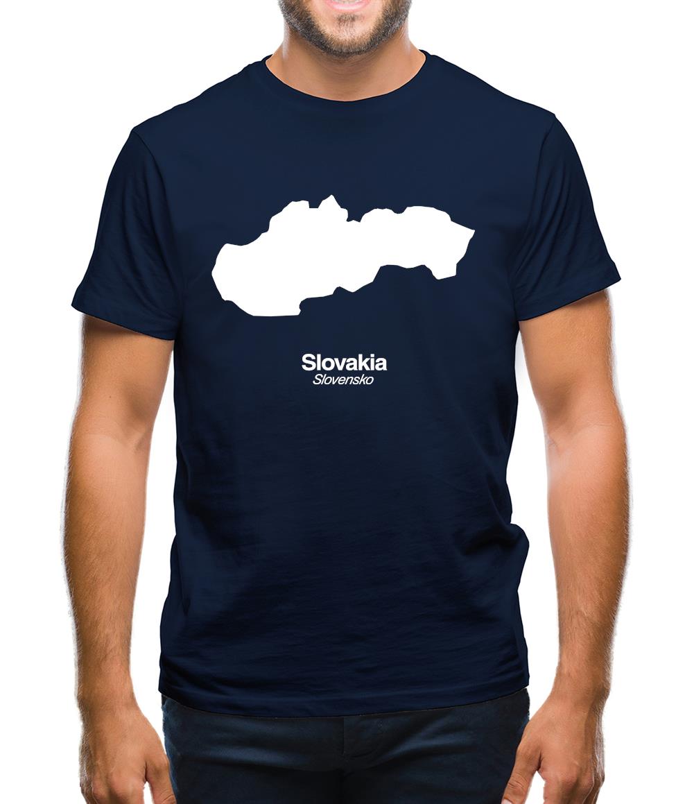 Slovakia Silhouette Mens T-Shirt Slovakia Silhouette Mens T-Shirt