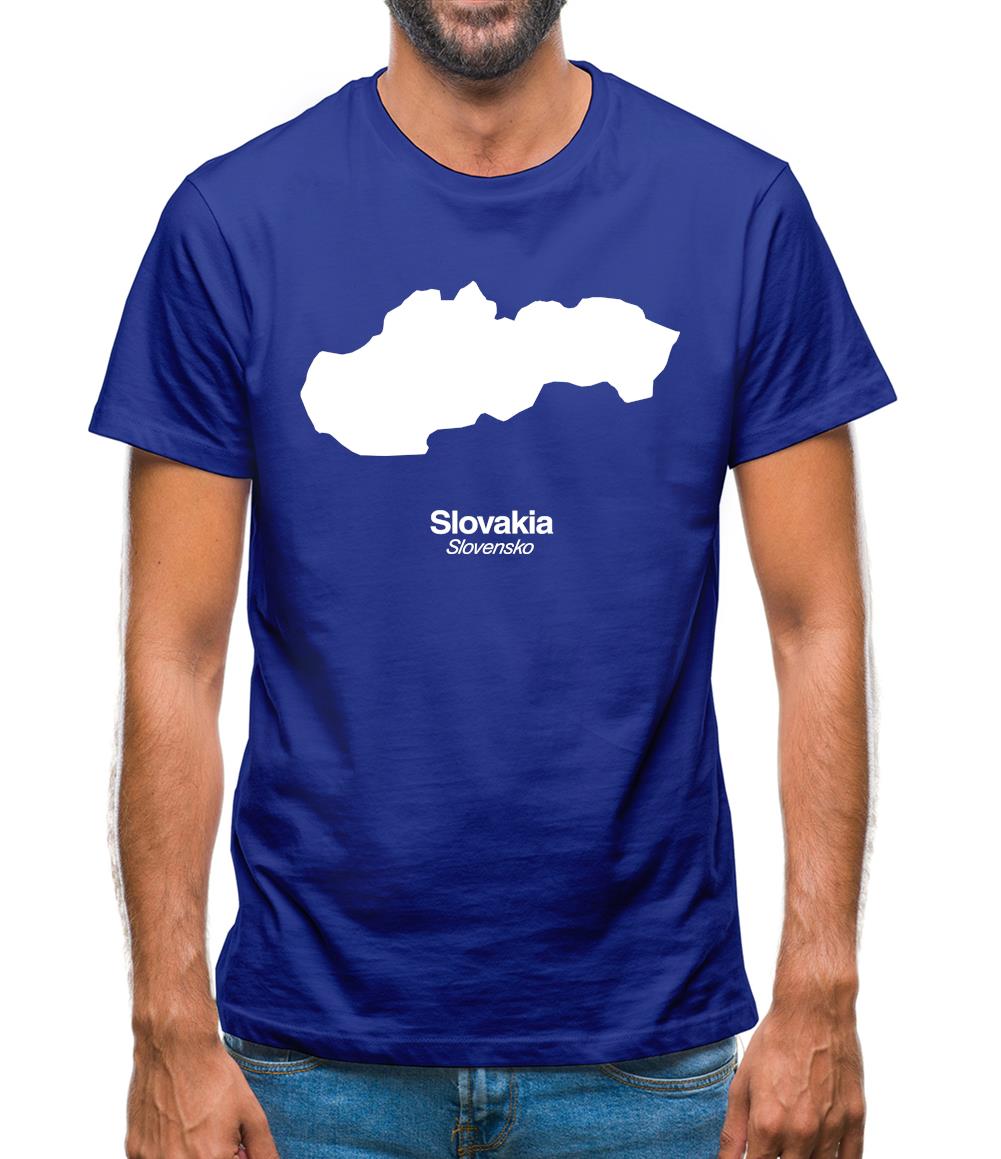 Slovakia Silhouette Mens T-Shirt Slovakia Silhouette Mens T-Shirt