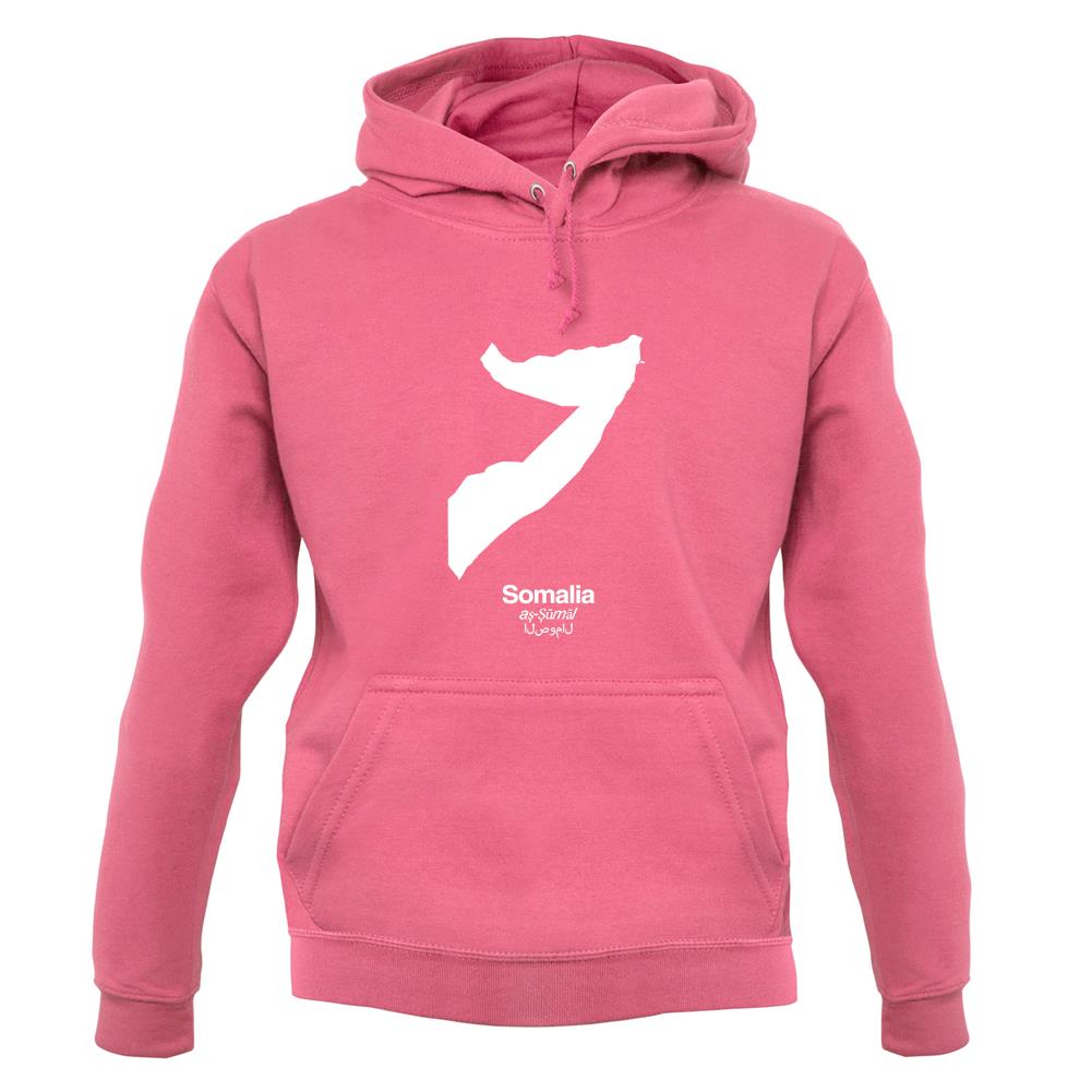 Somalia Silhouette unisex hoodie Somalia Silhouette unisex hoodie