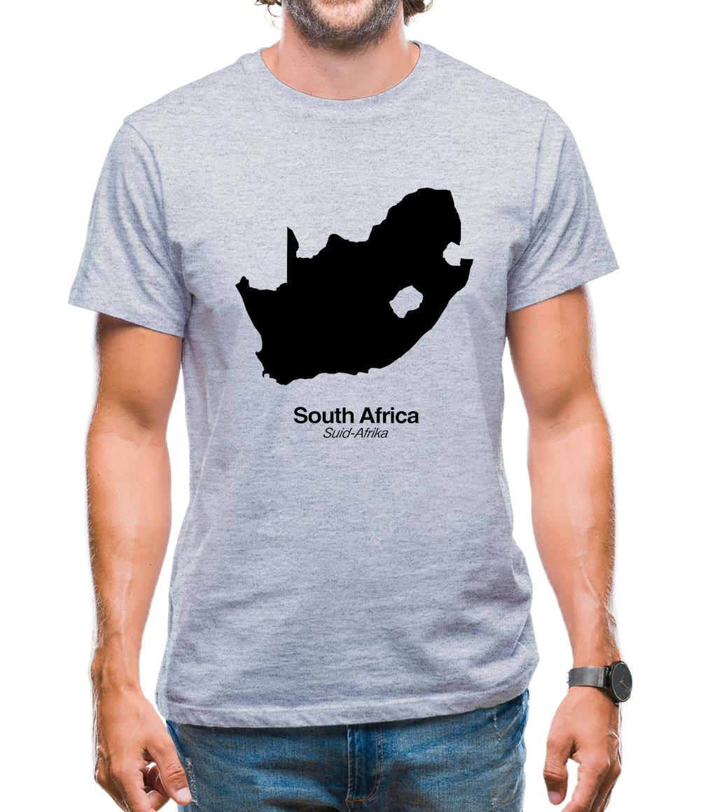 South Africa Silhouette Mens T-Shirt South Africa Silhouette Mens T-Shirt