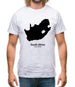 South Africa Silhouette Mens T-Shirt South Africa Silhouette Mens T-Shirt