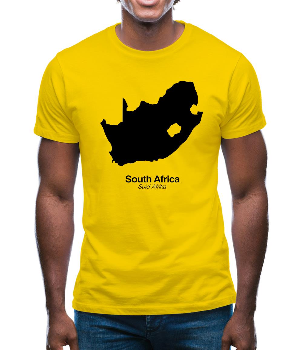 South Africa Silhouette Mens T-Shirt South Africa Silhouette Mens T-Shirt