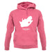 South Africa Silhouette unisex hoodie South Africa Silhouette unisex hoodie