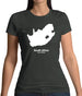 South Africa Silhouette Womens T-Shirt South Africa Silhouette Womens T-Shirt