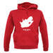 South Africa Silhouette unisex hoodie South Africa Silhouette unisex hoodie