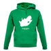 South Africa Silhouette unisex hoodie South Africa Silhouette unisex hoodie