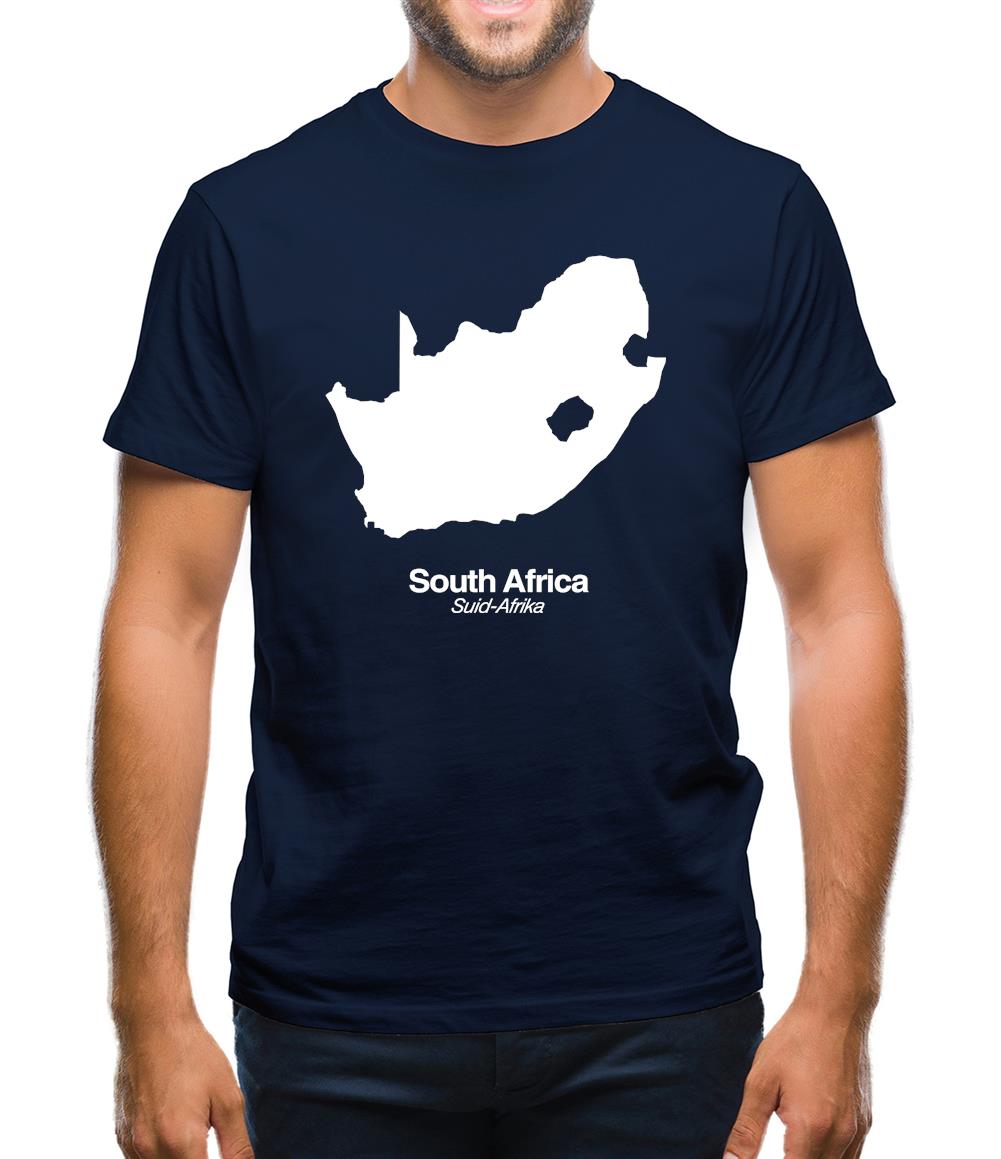 South Africa Silhouette Mens T-Shirt South Africa Silhouette Mens T-Shirt