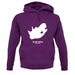 South Africa Silhouette unisex hoodie South Africa Silhouette unisex hoodie
