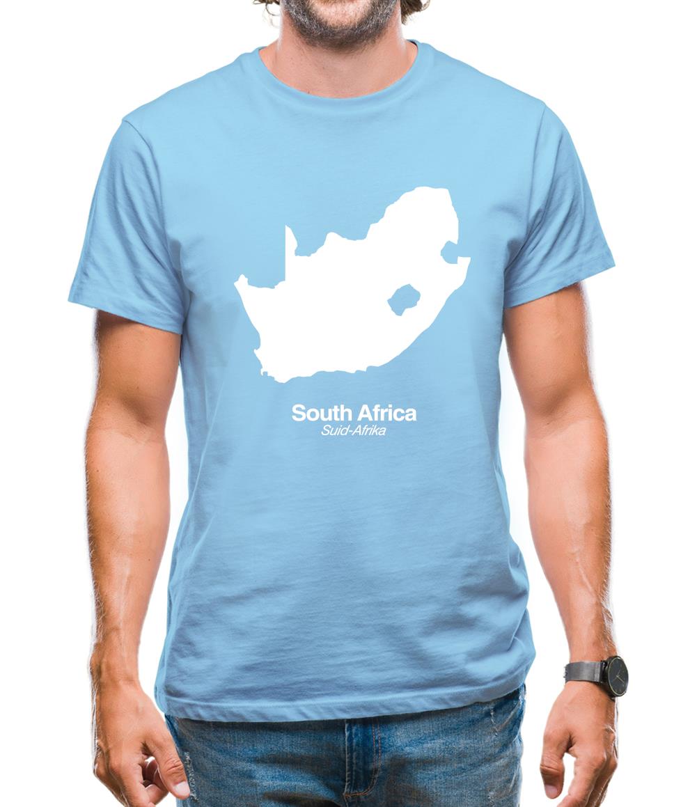 South Africa Silhouette Mens T-Shirt South Africa Silhouette Mens T-Shirt