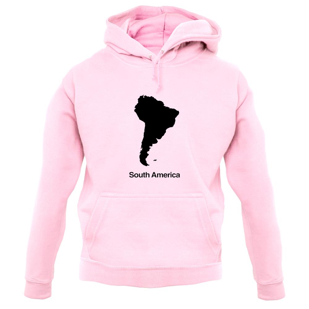 South America Silhouette unisex hoodie South America Silhouette unisex hoodie