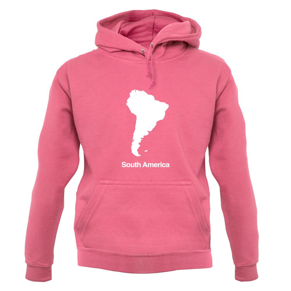 South America Silhouette unisex hoodie South America Silhouette unisex hoodie