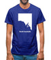 South Australia Silhouette Mens T-Shirt South Australia Silhouette Mens T-Shirt