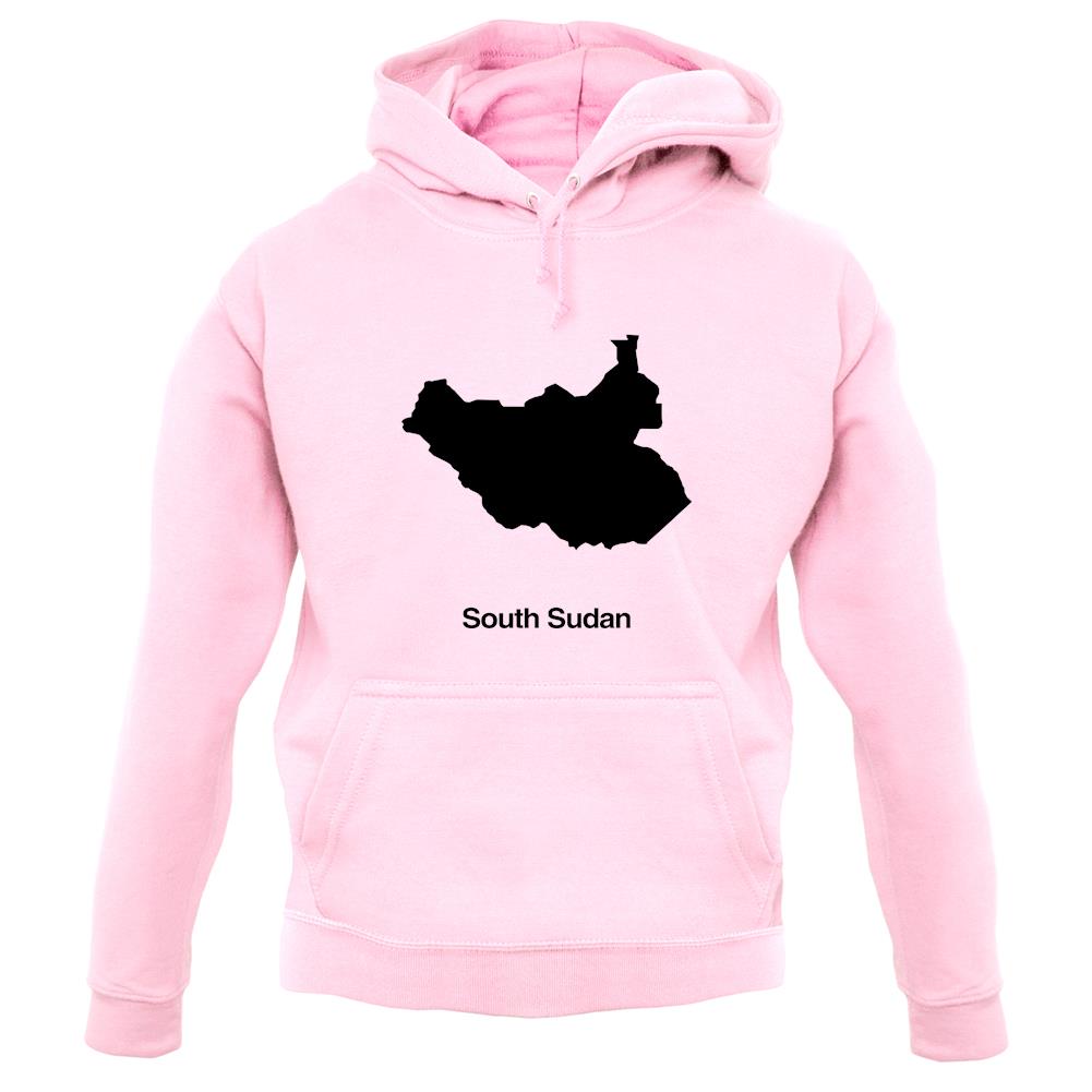 South Sudan Silhouette unisex hoodie South Sudan Silhouette unisex hoodie