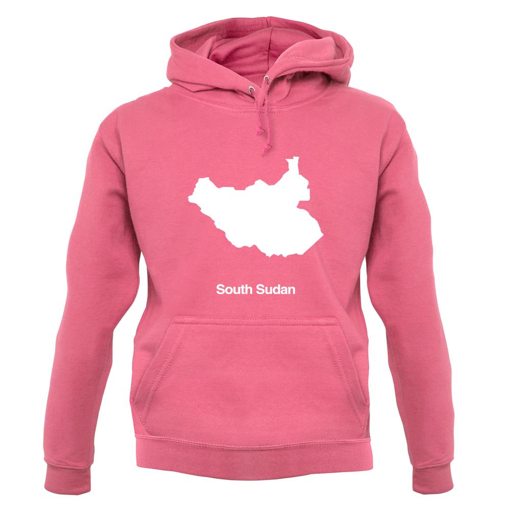 South Sudan Silhouette unisex hoodie South Sudan Silhouette unisex hoodie