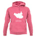 South Sudan Silhouette unisex hoodie South Sudan Silhouette unisex hoodie